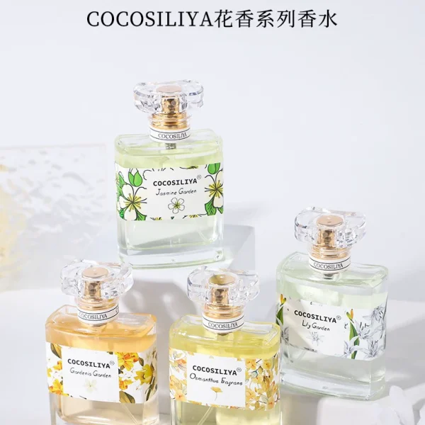 玫瑰花香水持久留香玫瑰香清新網紅新款自然梔子花茉莉百合桂花香